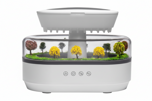 Humidificador SomniaDrop compatible aceites esenciales — aromaterapia sueño